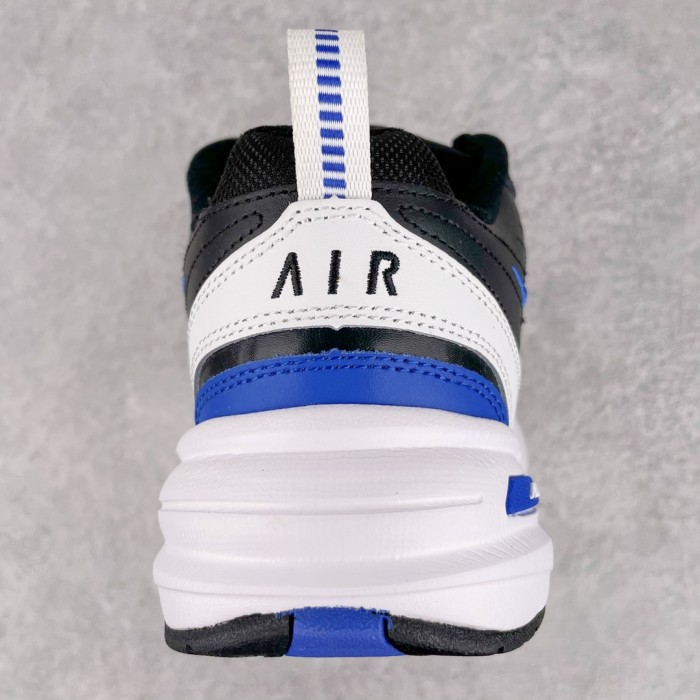 Nike Air Monarch IV Black White Royal Blue