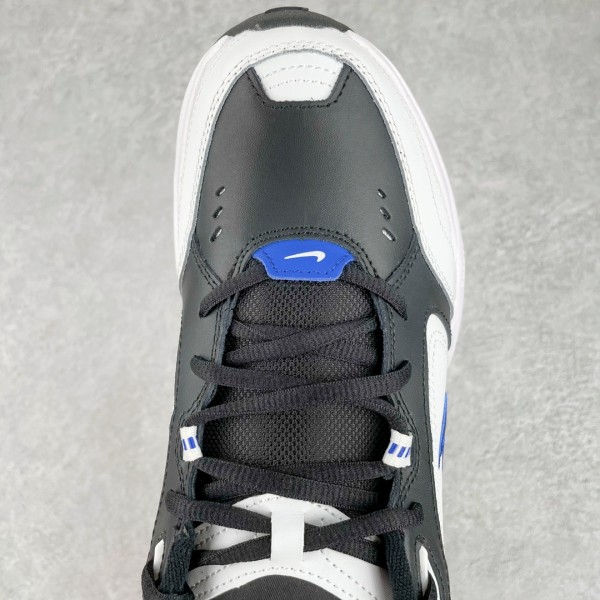 Nike Air Monarch IV Black White Royal Blue