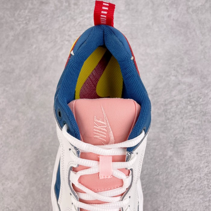 Nike M2K Tekno Blue Force Summit White Chrome Yellow (Women's)