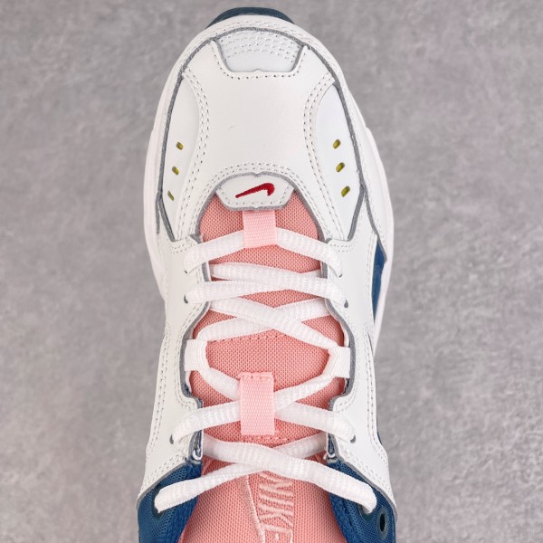 Nike M2K Tekno Blue Force Summit White Chrome Yellow (Women's)