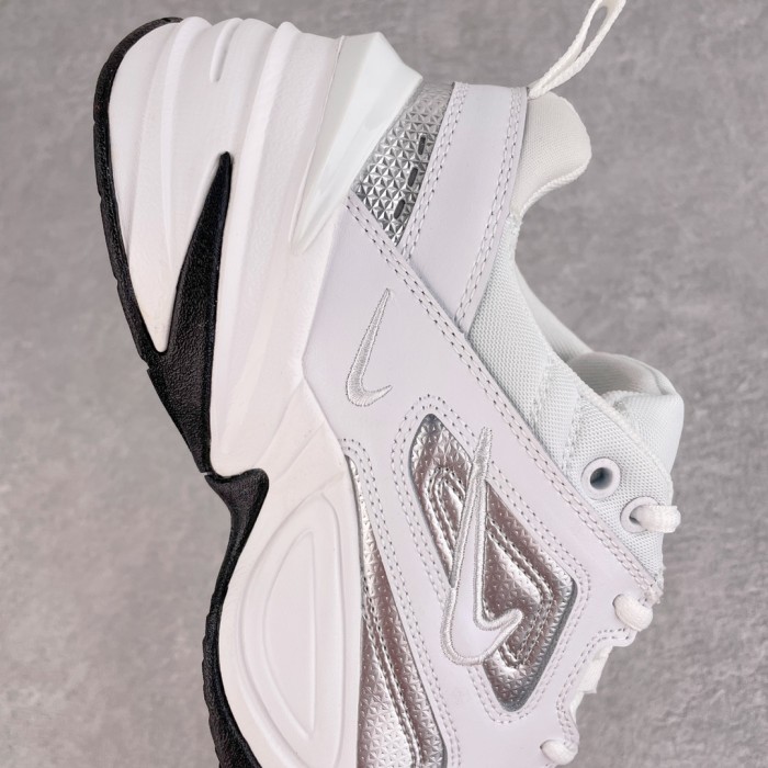 Nike M2K Tekno White Metallic Silver Black (W)
