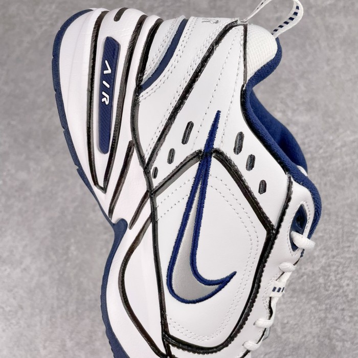 Nike Air Monarch IV White Navy