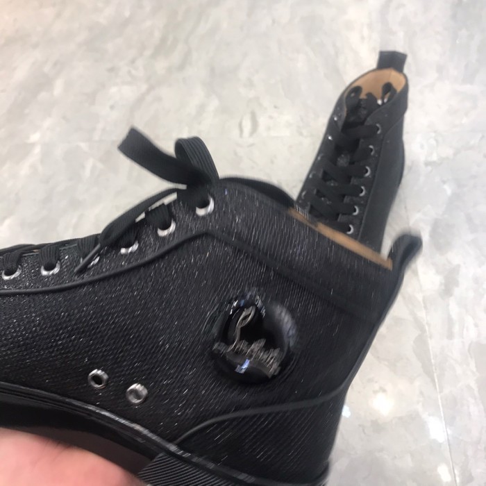 Christian Louboutin Louis Junior Spikes Orlato Flat Sneakers 23