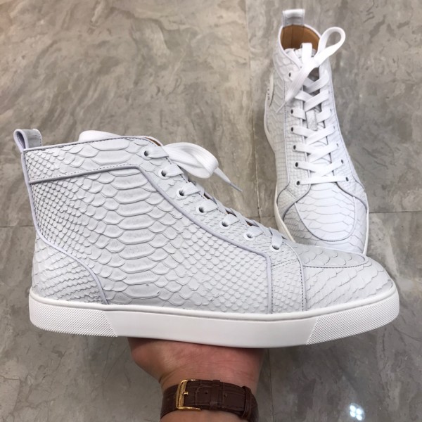 Christian Louboutin Louis Junior Spikes Orlato Flat Sneakers 24