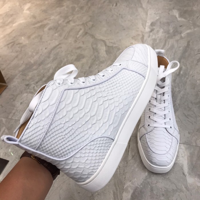 Christian Louboutin Louis Junior Spikes Orlato Flat Sneakers 24