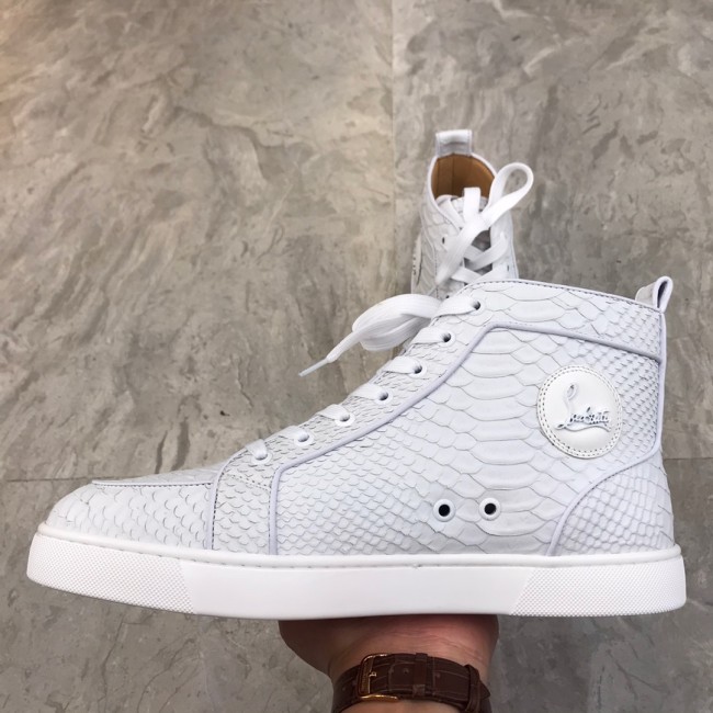 Christian Louboutin Louis Junior Spikes Orlato Flat Sneakers 24