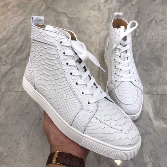 Christian Louboutin Louis Junior Spikes Orlato Flat Sneakers 24