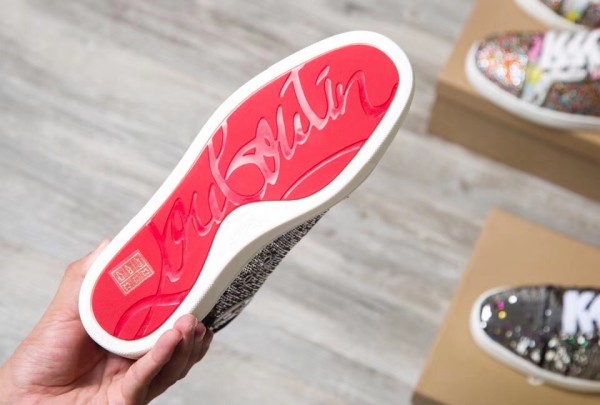 Christian Louboutin Louis Junior Spikes Orlato Flat Sneakers 17