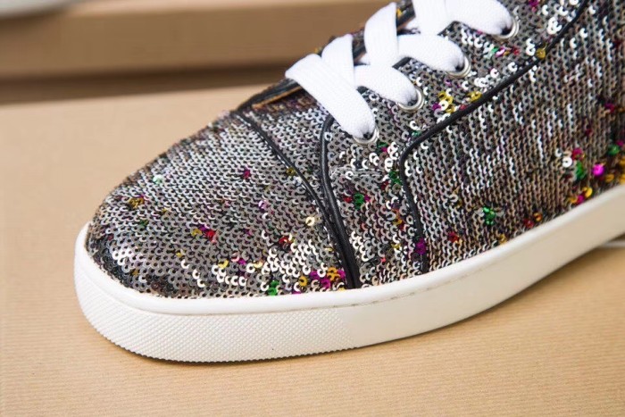 Christian Louboutin Louis Junior Spikes Orlato Flat Sneakers 17