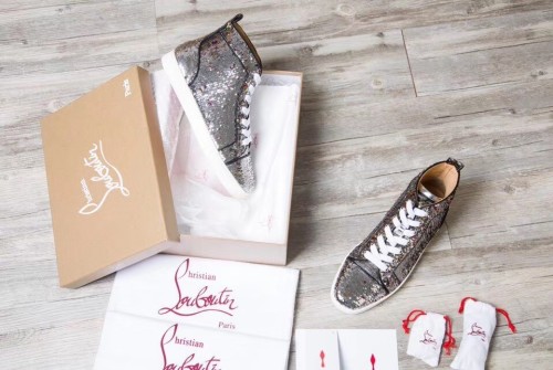 Christian Louboutin Louis Junior Spikes Orlato Flat Sneakers 17