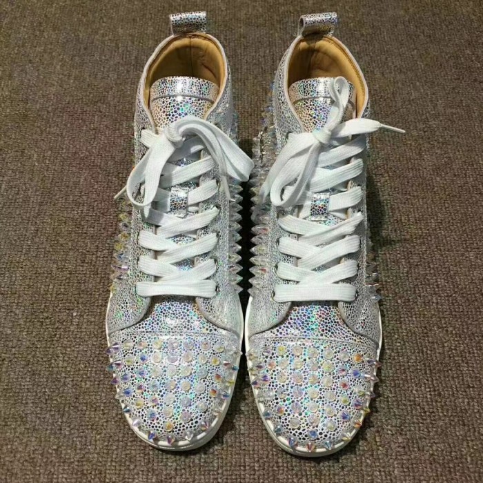 Christian Louboutin Louis Junior Spikes Orlato Flat Sneakers 18