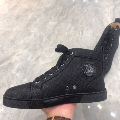 Christian Louboutin Louis Junior Spikes Orlato Flat Sneakers 23