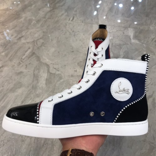 Christian Louboutin Louis Junior Spikes Orlato Flat Sneakers 25