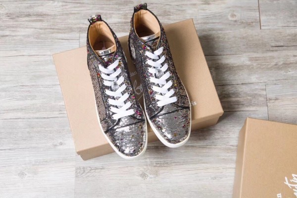 Christian Louboutin Louis Junior Spikes Orlato Flat Sneakers 17