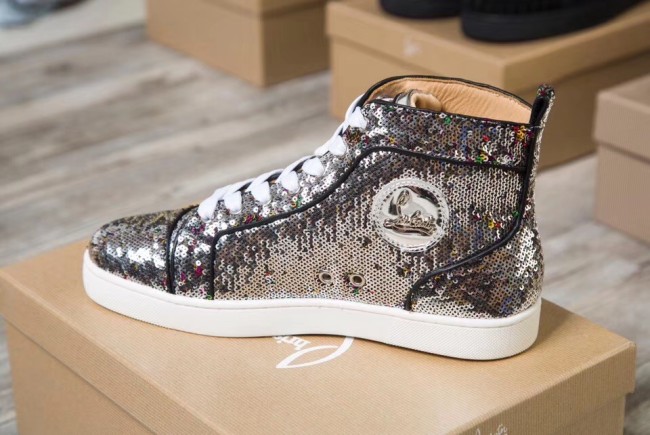 Christian Louboutin Louis Junior Spikes Orlato Flat Sneakers 17