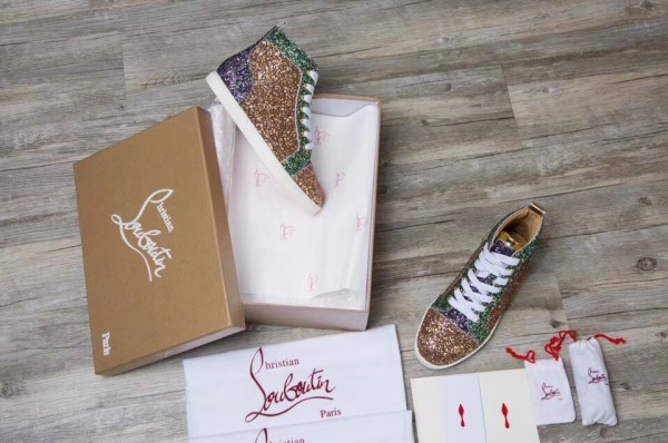 Christian Louboutin Louis Junior Spikes Orlato Flat Sneakers 16