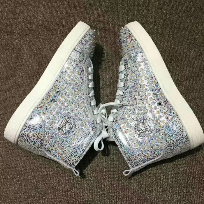 Christian Louboutin Louis Junior Spikes Orlato Flat Sneakers 18