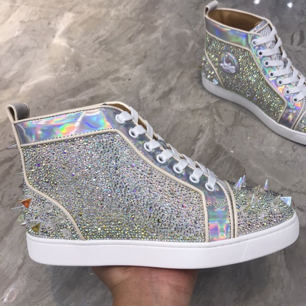 Christian Louboutin Louis Junior Spikes Orlato Flat Sneakers 29