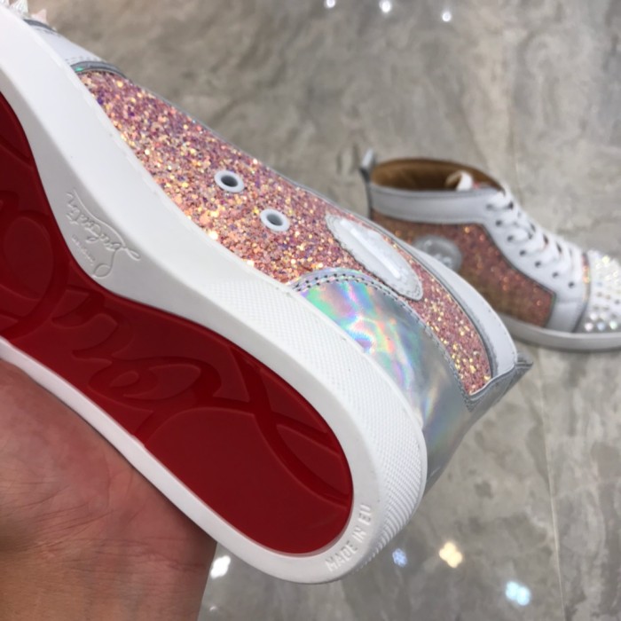 Christian Louboutin Louis Junior Spikes Orlato Flat Sneakers 40