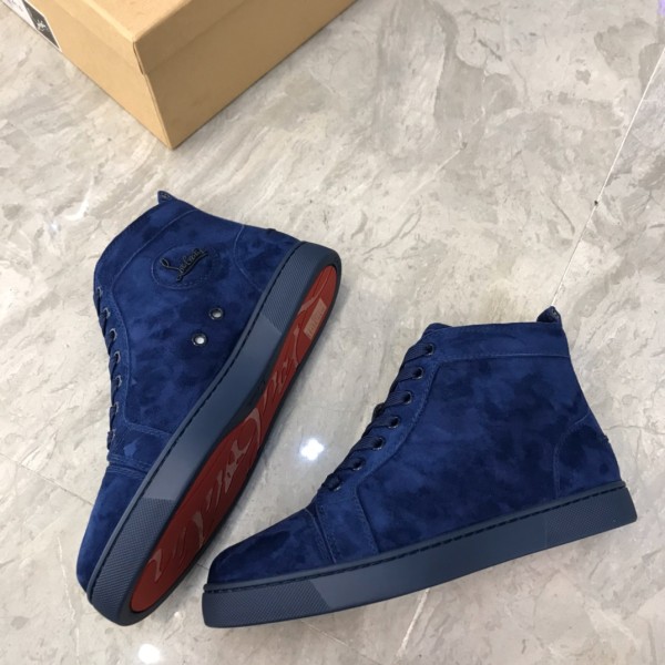 Christian Louboutin Louis Junior Spikes Orlato Flat Sneakers 47