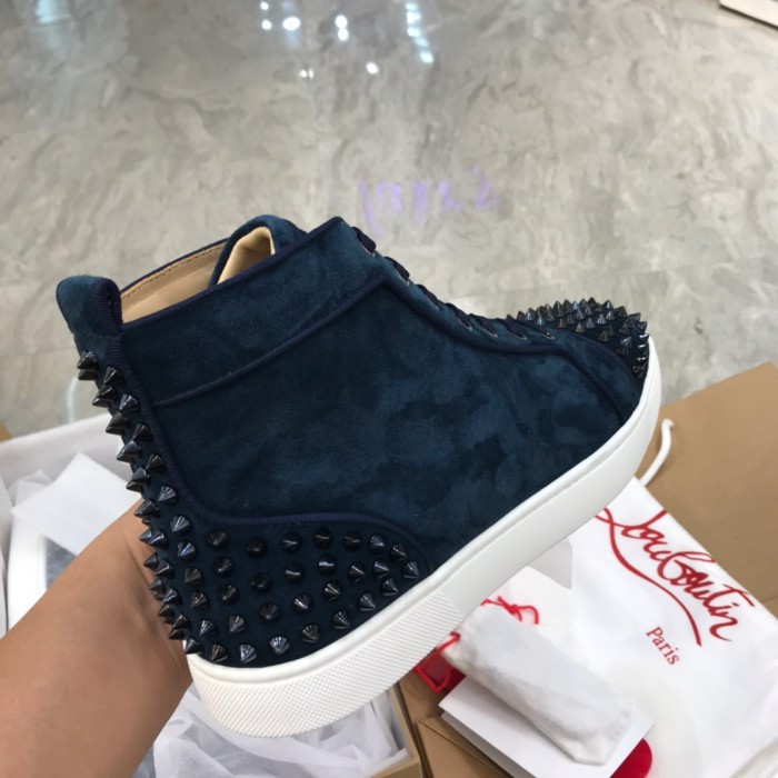 Christian Louboutin Louis Junior Spikes Orlato Flat Sneakers 39