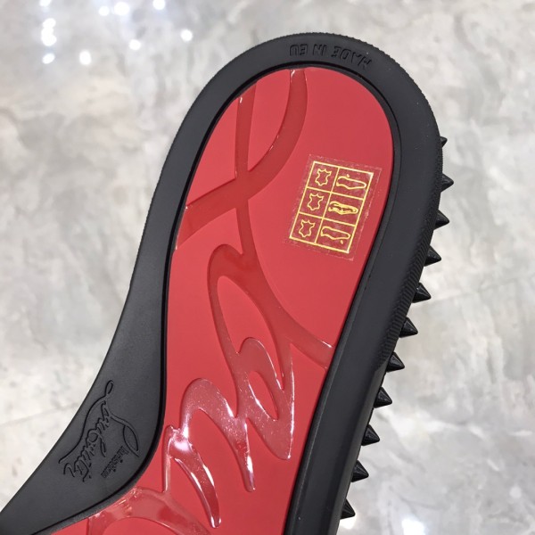 Christian Louboutin CL LUBOTING Loafers Men's Black