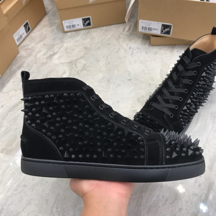 Christian Louboutin Louis Junior Spikes Orlato Flat Sneakers 44