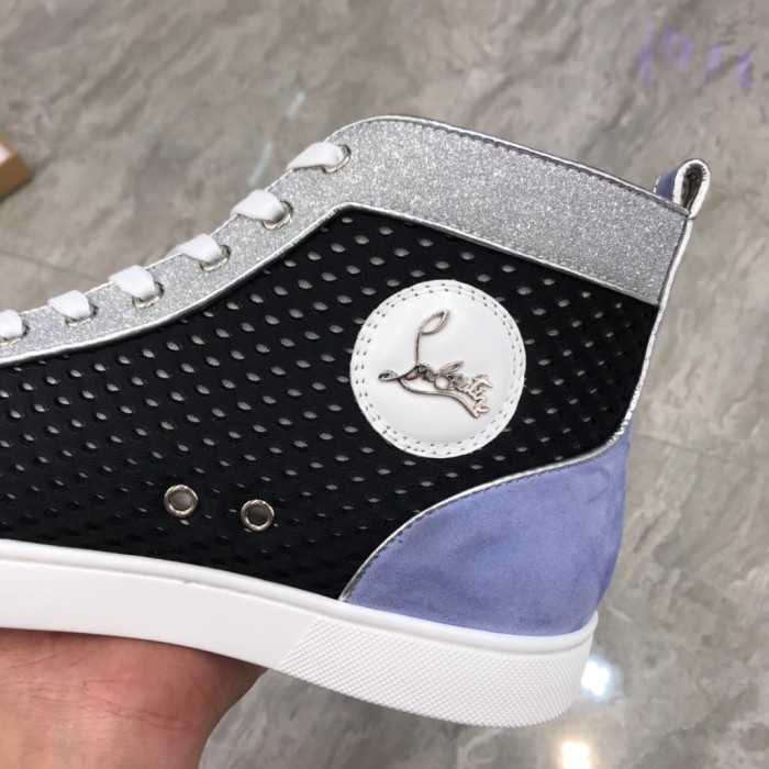 Christian Louboutin Louis Junior Spikes Orlato Flat Sneakers 38