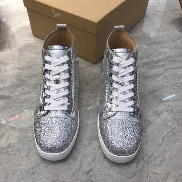 Christian Louboutin Louis Junior Spikes Orlato Flat Sneakers 48