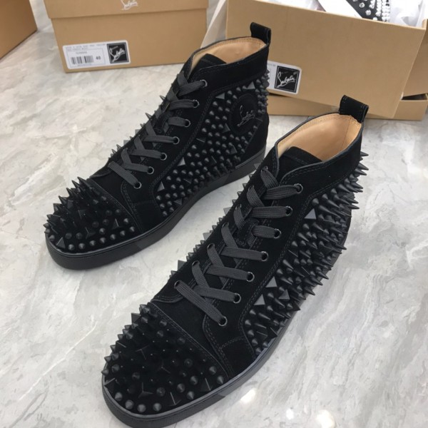 Christian Louboutin Louis Junior Spikes Orlato Flat Sneakers 44