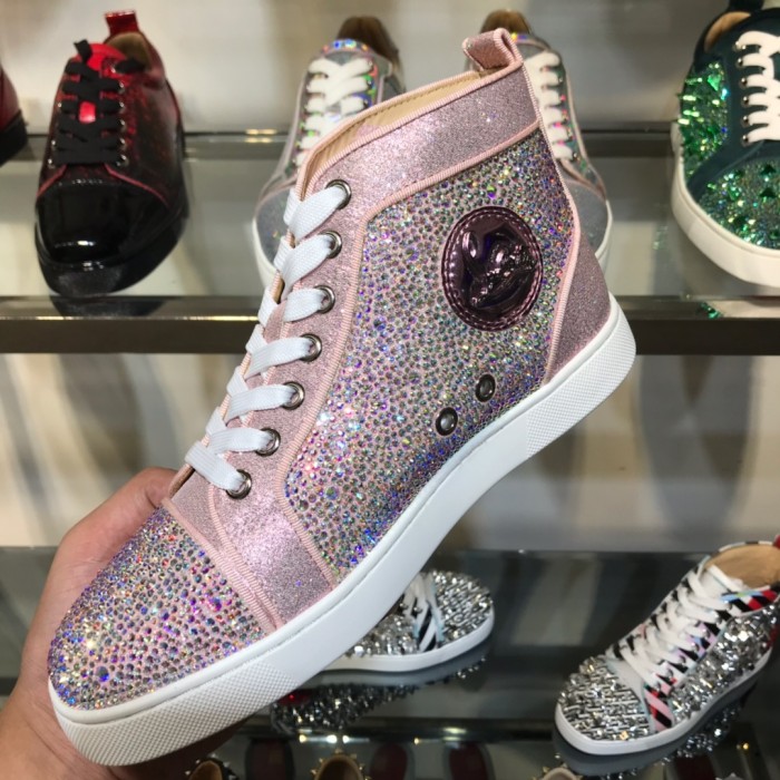 Christian Louboutin Louis Junior Spikes Orlato Flat Sneakers 45