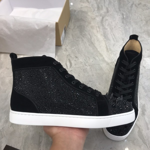 Christian Louboutin Louis Junior Spikes Orlato Flat Sneakers 41