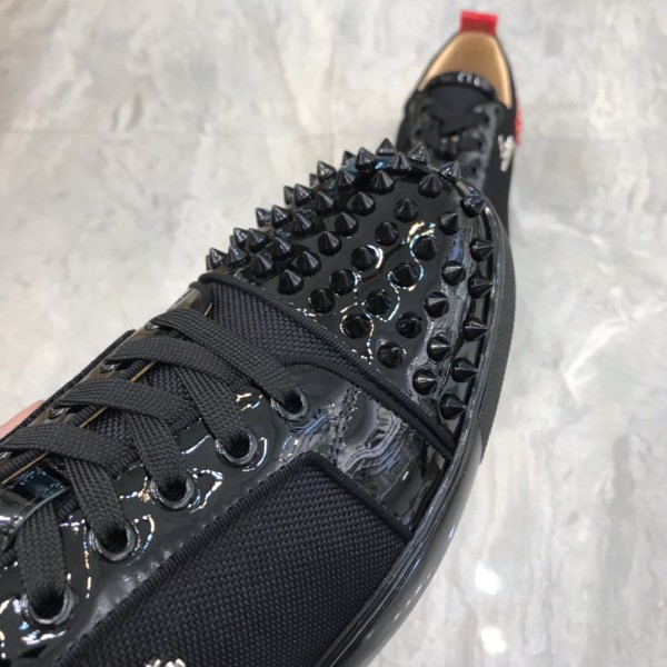 Christian Louboutin Louis Junior Spikes Orlato Flat Sneakers 55