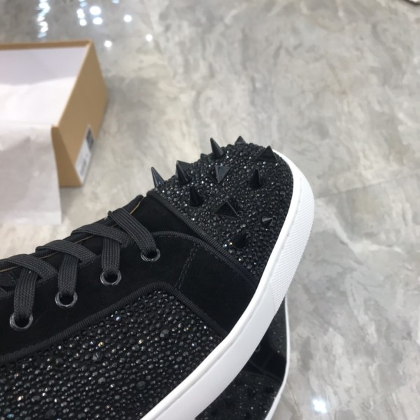 Christian Louboutin Louis Junior Spikes Orlato Flat Sneakers 41