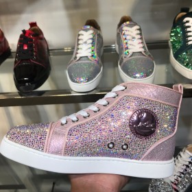 Christian Louboutin Louis Junior Spikes Orlato Flat Sneakers 45