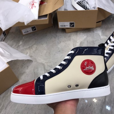 Christian Louboutin Louis Junior Spikes Orlato Flat Sneakers 43