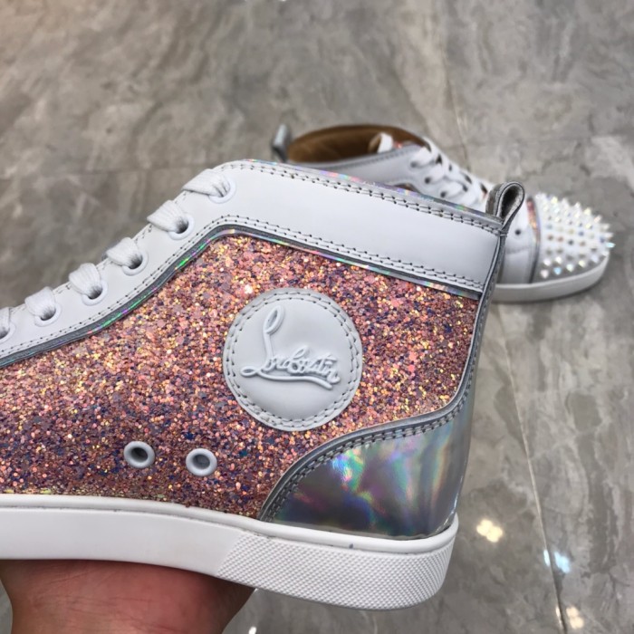 Christian Louboutin Louis Junior Spikes Orlato Flat Sneakers 40