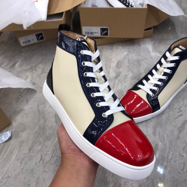 Christian Louboutin Louis Junior Spikes Orlato Flat Sneakers 43