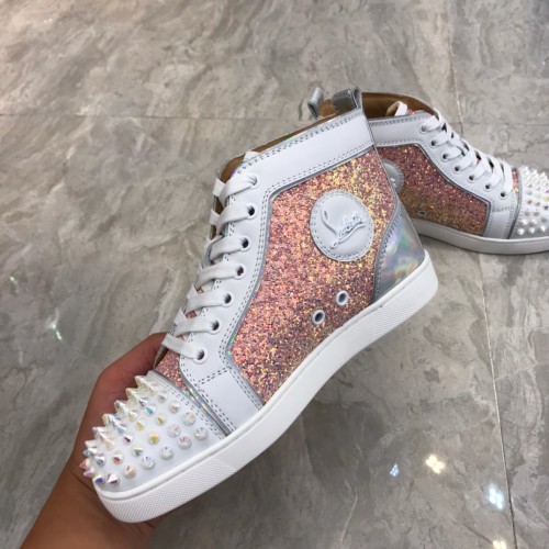 Christian Louboutin Louis Junior Spikes Orlato Flat Sneakers 40