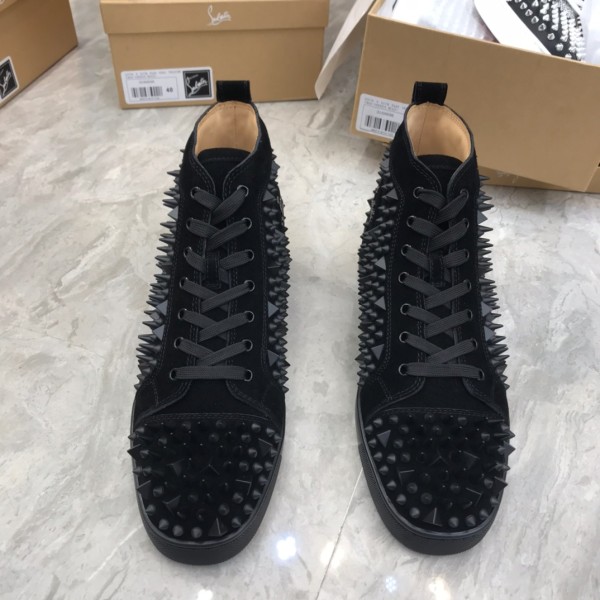 Christian Louboutin Louis Junior Spikes Orlato Flat Sneakers 44