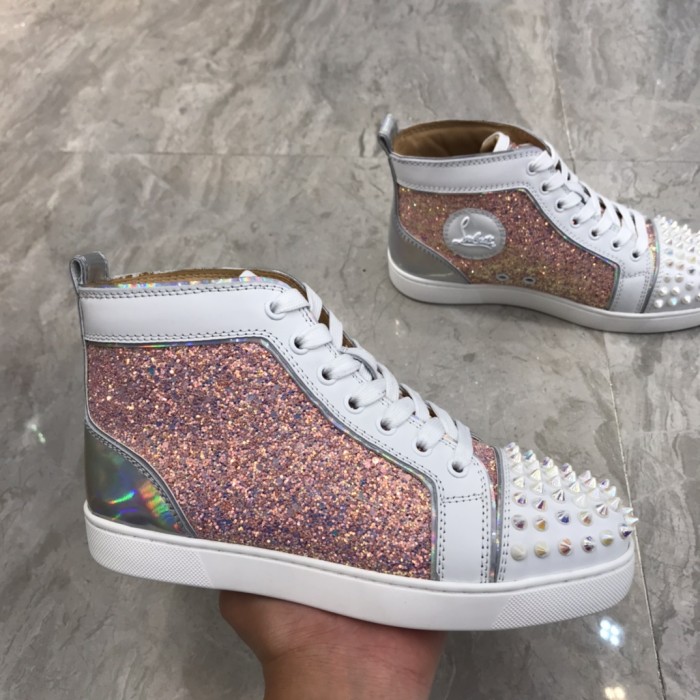 Christian Louboutin Louis Junior Spikes Orlato Flat Sneakers 40