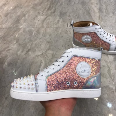 Christian Louboutin Louis Junior Spikes Orlato Flat Sneakers 40