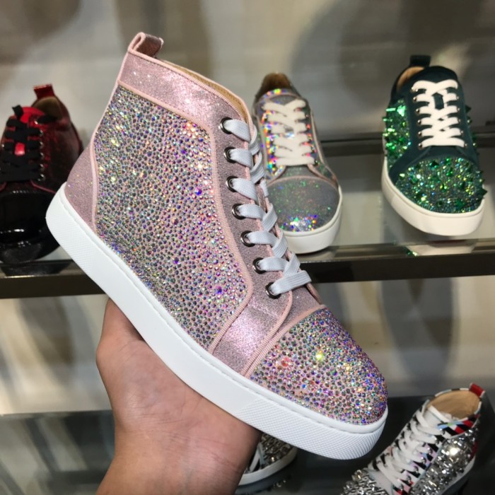 Christian Louboutin Louis Junior Spikes Orlato Flat Sneakers 45