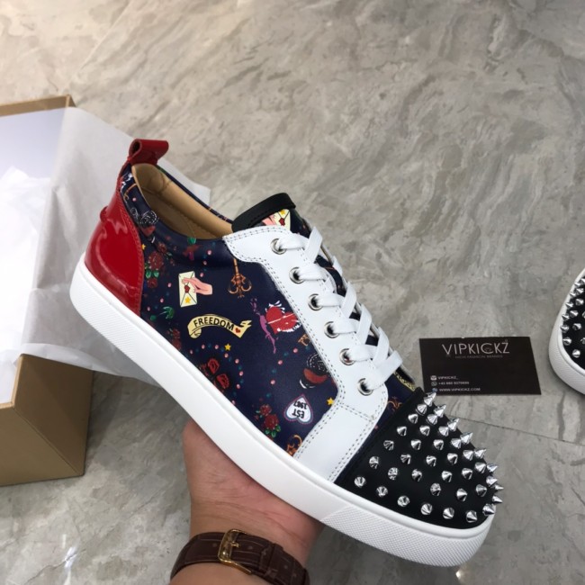 Christian Louboutin Louis Junior Spikes Orlato Flat Sneakers 58
