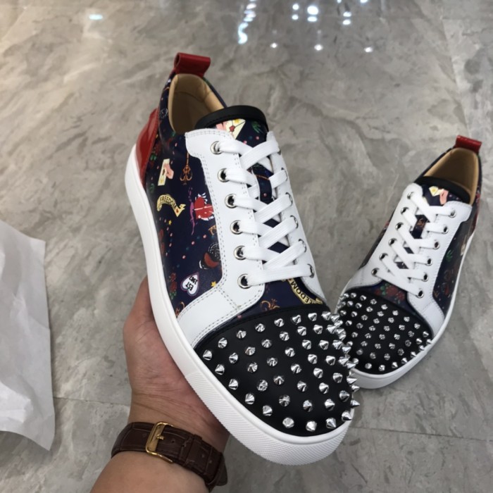 Christian Louboutin Louis Junior Spikes Orlato Flat Sneakers 58