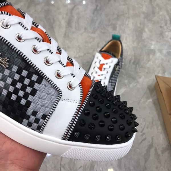 Christian Louboutin Louis Junior Spikes Orlato Flat Sneakers 56