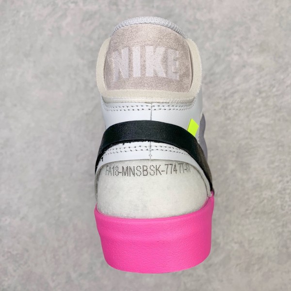 Nike Blazer Mid Off-White Wolf Grey Serena Queen