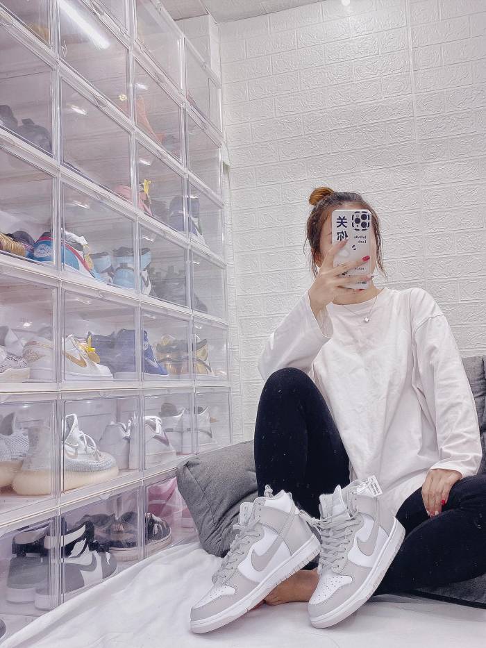 Nike Dunk High Retro White Vast Grey (2021)