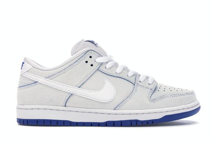 Nike Dunk SB Low Premium White Game Royal