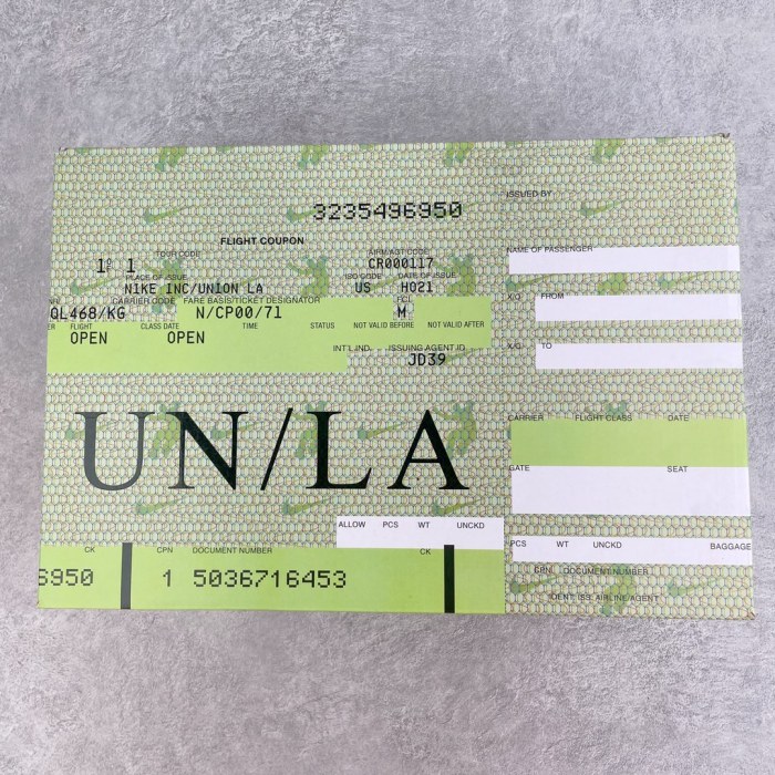 Nike Dunk Low Union Grey Purple